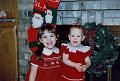1991 Williams Family NRH, TX, Gretchen and Stephanie